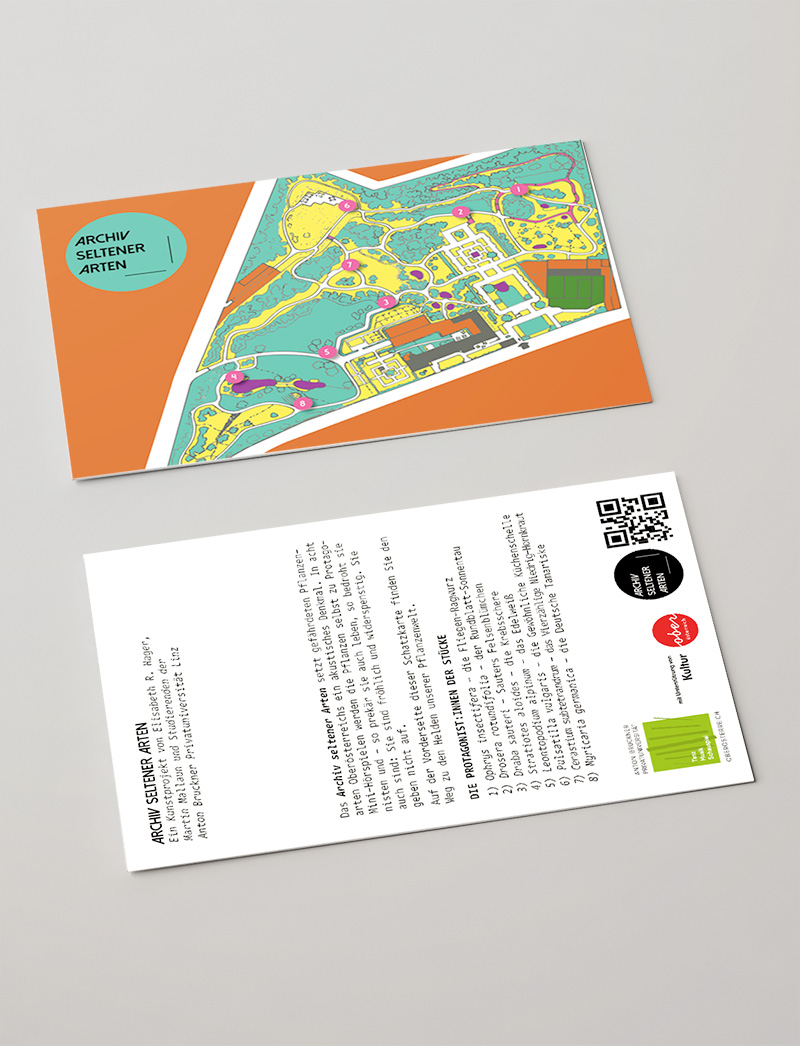 Archiv seltener Arten Gartenplan