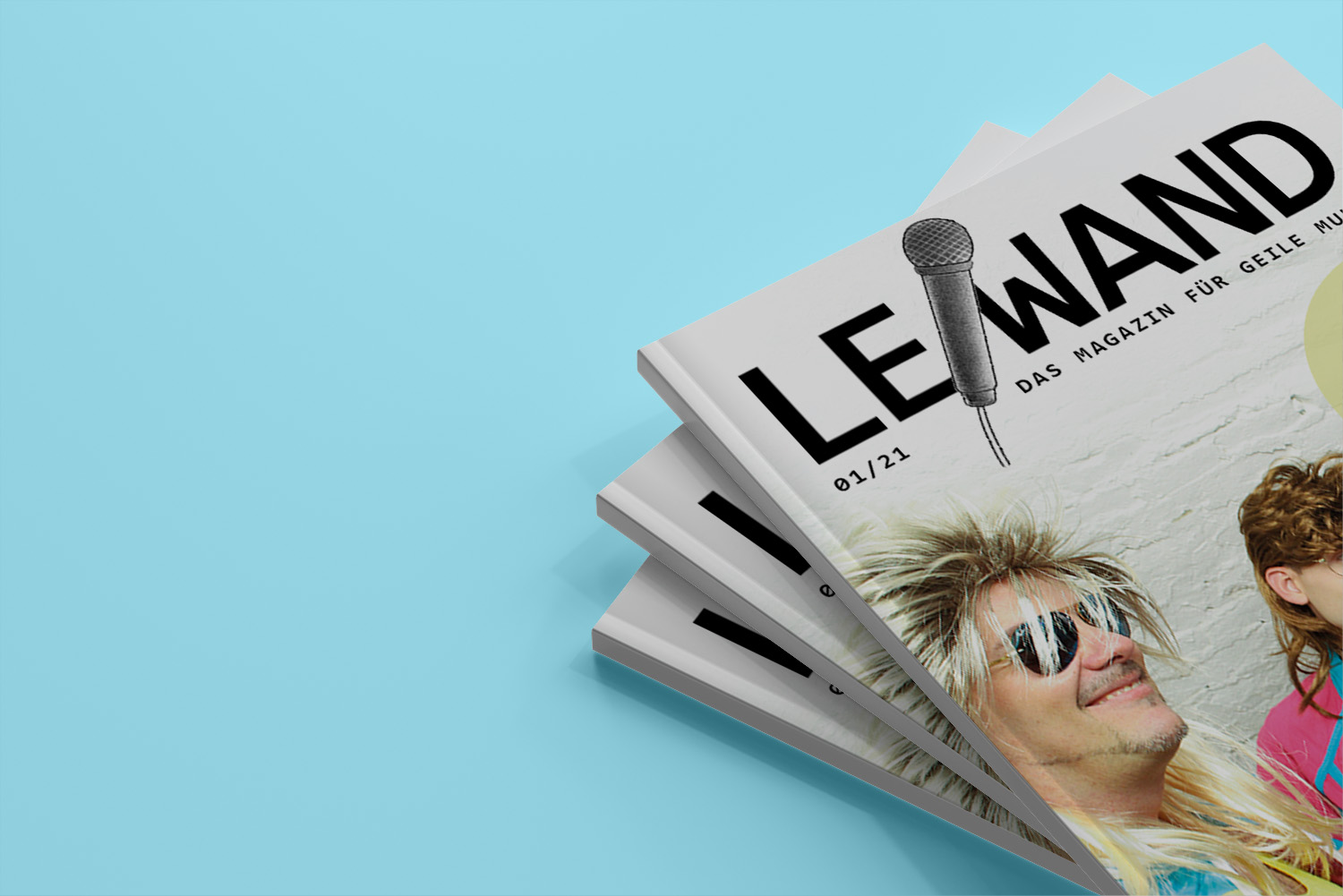 Leiwand JuST Titelblatt Cover 2021 Nahaufnahme Titelblatt