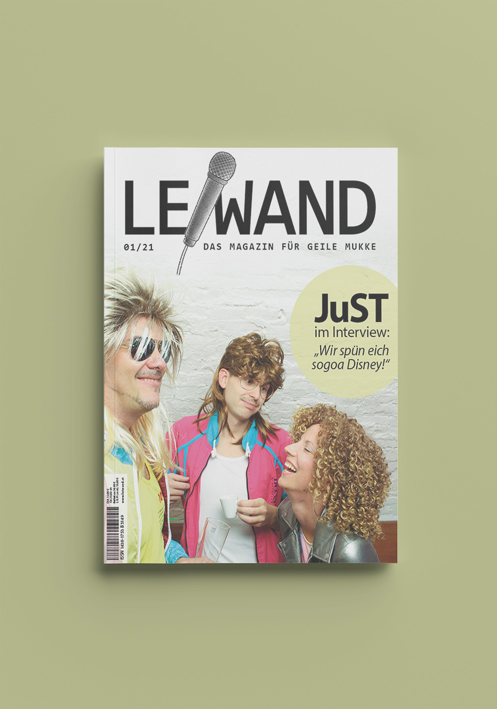 Leiwand JuST Titelblatt Cover 2021
